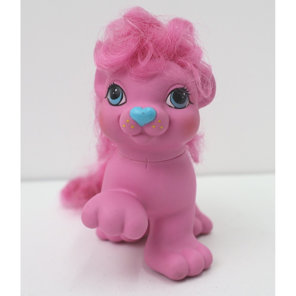 Hasbro My Little Pony Pet Pals Lion 1987 Pink Vintage G1 Toy Excellent HeartNose
